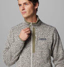 Columbia Mens Dark Stone Heather Sweater Weather Full Zip