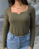 Grace and Lace Ladies Ever Soft Square Neck Top