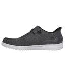 Skechers Mens Black/Grey Melson Coronado Relaxed Fit Slip In Shoes