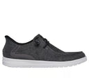 Skechers Mens Black/Grey Melson Coronado Relaxed Fit Slip In Shoes