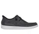 Skechers Mens Black/Grey Melson Coronado Relaxed Fit Slip In Shoes