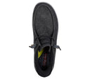 Skechers Mens Black/Grey Melson Coronado Relaxed Fit Slip In Shoes