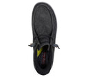 Skechers Mens Black/Grey Melson Coronado Relaxed Fit Slip In Shoes