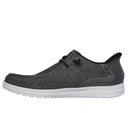 Skechers Mens Black/Grey Melson Coronado Relaxed Fit Slip In Shoes