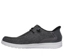 Skechers Mens Black/Grey Melson Coronado Relaxed Fit Slip In Shoes