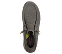 Skechers Mens Khaki Melso Coronado Relaxed Fit Slip In Shoe