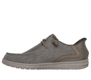 Skechers Mens Khaki Melso Coronado Relaxed Fit Slip In Shoe