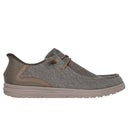 Skechers Mens Khaki Melso Coronado Relaxed Fit Slip In Shoe