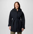 Columbia Ladies Black Here and There III Trench Jacket