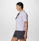 Columbia Ladies Lavender Pearl Wild Cast SS Shirt