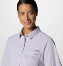 Columbia Ladies Lavender Pearl Wild Cast SS Shirt