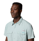 Columbia Mens Crushed Blue Lost Water SS Shirt