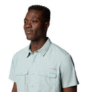 Columbia Mens Crushed Blue Lost Water SS Shirt