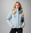 Columbia Ladies Crushed Blue Amaze Puff Hooded Jacket
