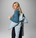 Columbia Ladies Crushed Blue Amaze Puff Hooded Jacket