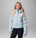 Columbia Ladies Crushed Blue Amaze Puff Hooded Jacket