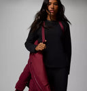 Columbia Ladies Rich Wine Amaze Puff Long Hooded Jacket