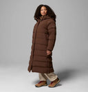 Columbia Ladies Tobacco Amaze Puff Long Hooded Jacket