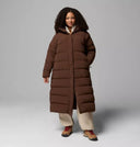Columbia Ladies Tobacco Amaze Puff Long Hooded Jacket