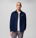 Columbia Mens Coll Navy/Dark Stone Flare Gun Heavyweight Flannel