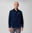 Columbia Mens Coll Navy/Dark Stone Flare Gun Heavyweight Flannel