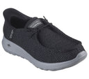 Skechers Mens Black/Grey Go Walk Max-Halycon Slip In Shoes