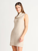Dex Ladies Sleeveless Turtleneck Dress