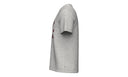 Levi Mens Heather Grey Original Grizzly Graphic Crewneck Tshirt