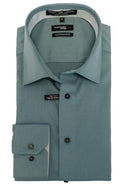 Leo Chevalier Mens SeFoam Adjusted Fit 100% Cotton No Iron Dress Shirt