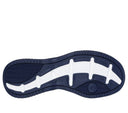 Skechers Mens White/Navy Durham-Delvor Slip In Shoes