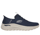 Skechers Mens Navy Arch Fit 2.0 Look Ahead Slip In Shoes