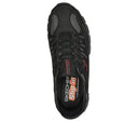 Skechers Mens Black/Charcoal After Burn Ridgeburn Slip In Shoes