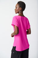 Joseph Ribkoff Ladies Woven Cowl Neck Top