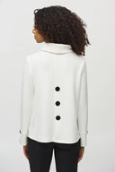 Joseph Ribkoff Ladies Off White Scuna Jersey Boxy Top