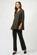 Joseph Ribkoff Ladies Avocado Textured A-Line Tunic