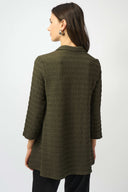 Joseph Ribkoff Ladies Avocado Textured A-Line Tunic