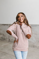 Ampersand Ave Ladies DoubleHood Sweatshirt