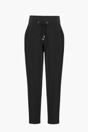 Joseph Ribkoff Ladies Black Silky Knit Pull-On Jogger Pants With Drawstring