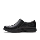 Clarks Ladies Certina Pure Black Leather Shoe