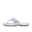 Clarks Ladies Lavender Nubuck Breeze Sea Sandal