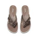 Clarks Ladies Pewter Breeze Opal Sandal