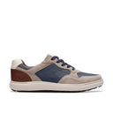 Clarks Mens Grey Combi Mapstone Sport Shoe