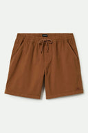 Brixton Mens Washed Copper Everyday VIntage Wash Short