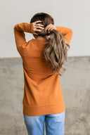 Ampersand Ave Ladies Side Zip Sweater