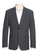 Renoir Mens Grey Slim Fit Blazer