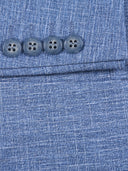 Renoir Mens Blue Slim Fit Blazer