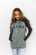 Ampersand Ave Ladies DoubleHood Sweatshirt