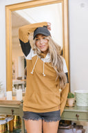 Ampersand Ave Ladies DoubleHood Sweatshirt