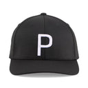 Puma Mens Puma Black/White Glow P Cap