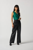 Joseph Ribkoff Ladies Satin Cowl Neck Top